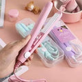 Mini Plancha para Cabello Portátil de Cartera Alisado Viajes Cerámica 160°