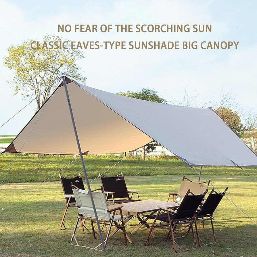 Carpa para camping 🏕️ impermeable 3x3 metros exteriores verano viajes picnic patio jardín lluvia