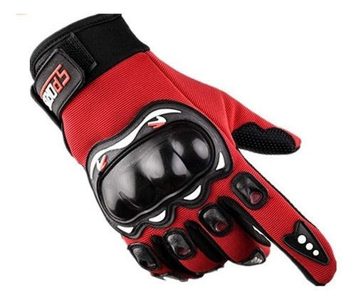 Guantes para moto bicicleta protección frío