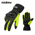 Guantes impermeables térmicos para moto  protección frío invierno antiquemaduras