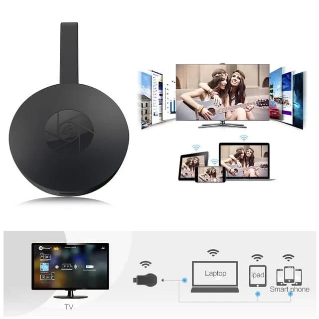 CHROMECAST ULTIMA GENERACION - CONVIERTE TU TV EN SMART TV GOOGLE TABLET PC LAPTOP CELULAR