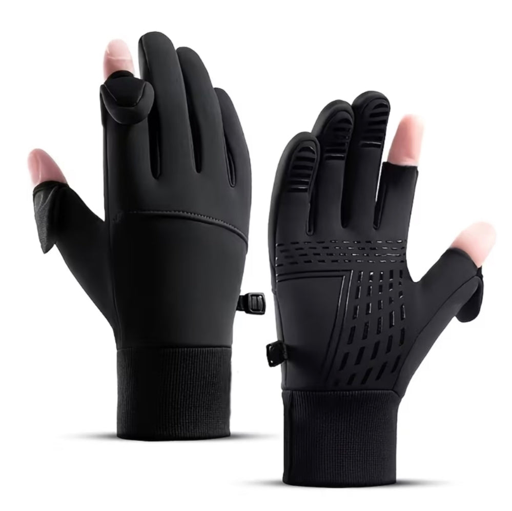 Guantes de Invierno Deportivos Cálidos para  Pantalla Tactil Celular Camping Frío Montaña Pesca Bici