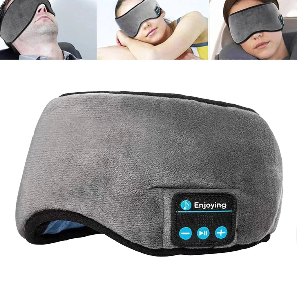 Máscara inalámbrica Antiface para dormir Bluetooth Descanso Ojos Musica Manos Libres