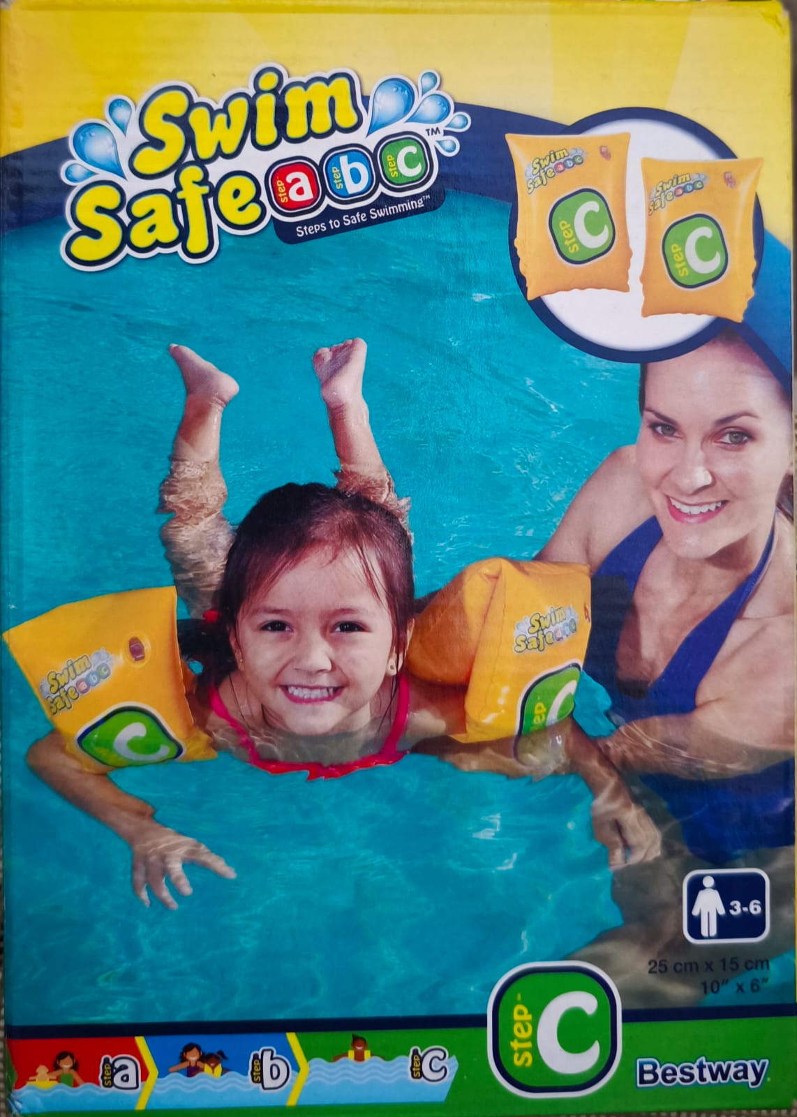 FLOTADORES INFLABLES BESTWAY X 2 UNIDADES  PISCINA NATACION ENTRENAMIENTO