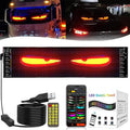 PANEL LUZ LED FLEXIBLE PANTALLA SMART PUBLICIDAD OJOS DE DIABLO AUTO CARRO BUS CAMIÓN  13X60CM 5V/2A