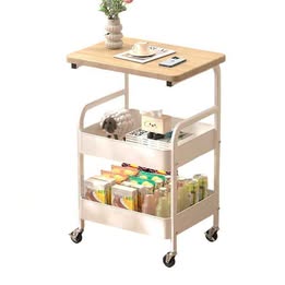 Estante Plegable Con Ruedas Multiuso Laptop Compu Mesa de Estudio Cocina Clases Dormitorio Cole Uni