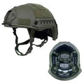 Casco Táctico Regulable Ajustable Protección Seguridad Guardia Policía Militar Airsoft Trabajo Juego