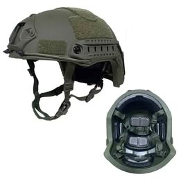 Casco Táctico Regulable Ajustable Protección Seguridad Guardia Policía Militar Airsoft Trabajo Juego
