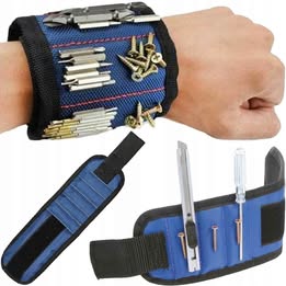 Manilla Pulsera Muñequera Magnética Porta Herramientas Multiuso Trabajo