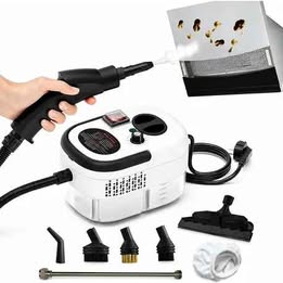 Limpiadora a Vapor Electrico Alta Presión Temperatura Presurizado Vaporizador Portátil 2500w Máquina