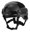 Casco táctico con orejeras seguridad protección policía militar airsoft