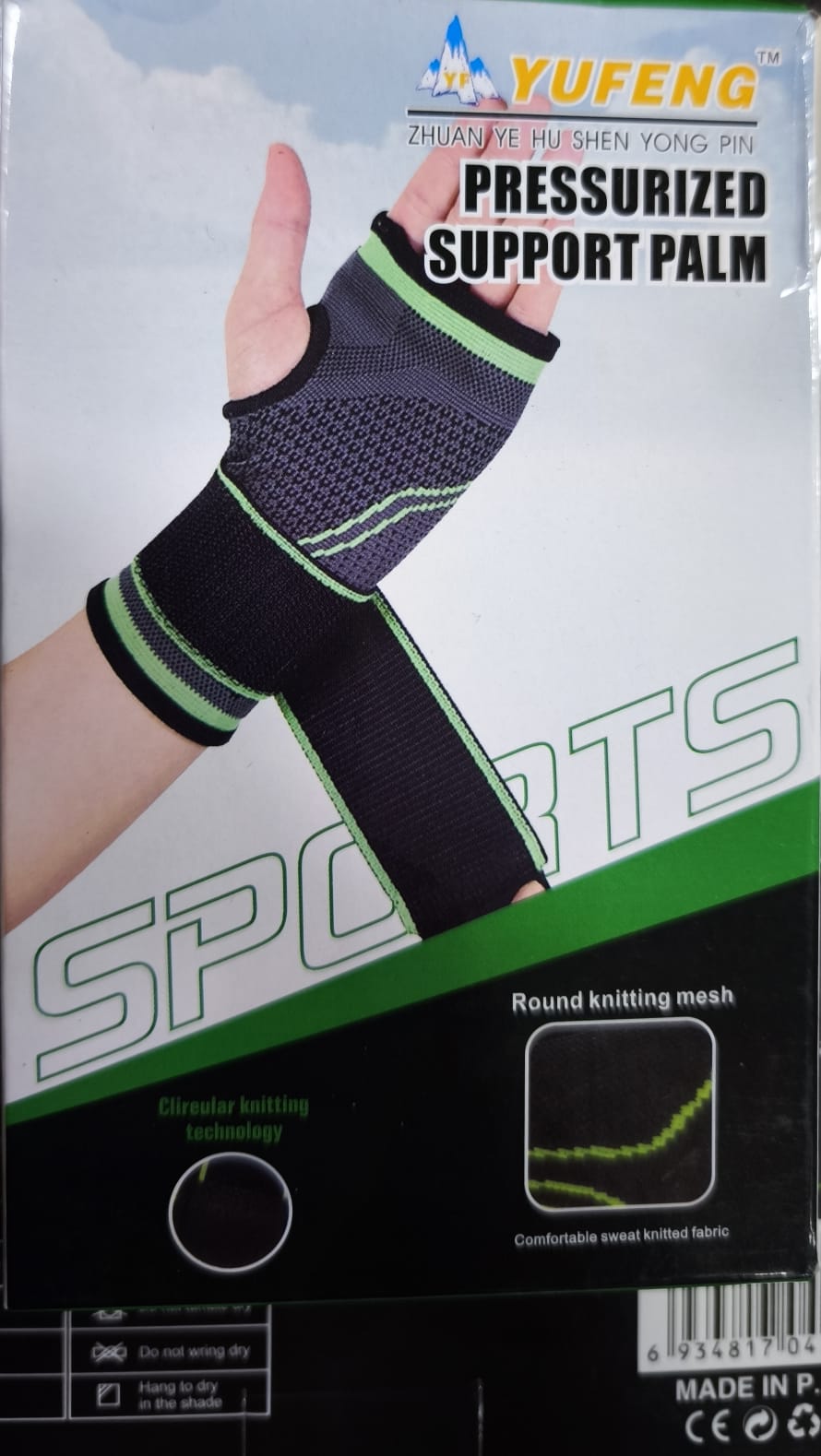 Muñequera de soporte ajustable a presión para ejercicio deportes gym futbol sentadillas protección