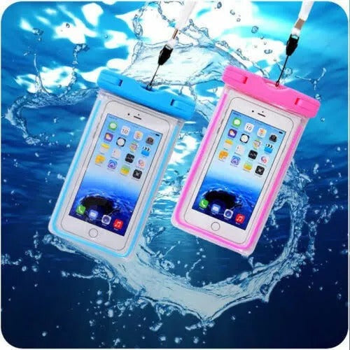 Funda protectora impermeable universal para teléfono celular, agua lluvia piscina playa carnaval