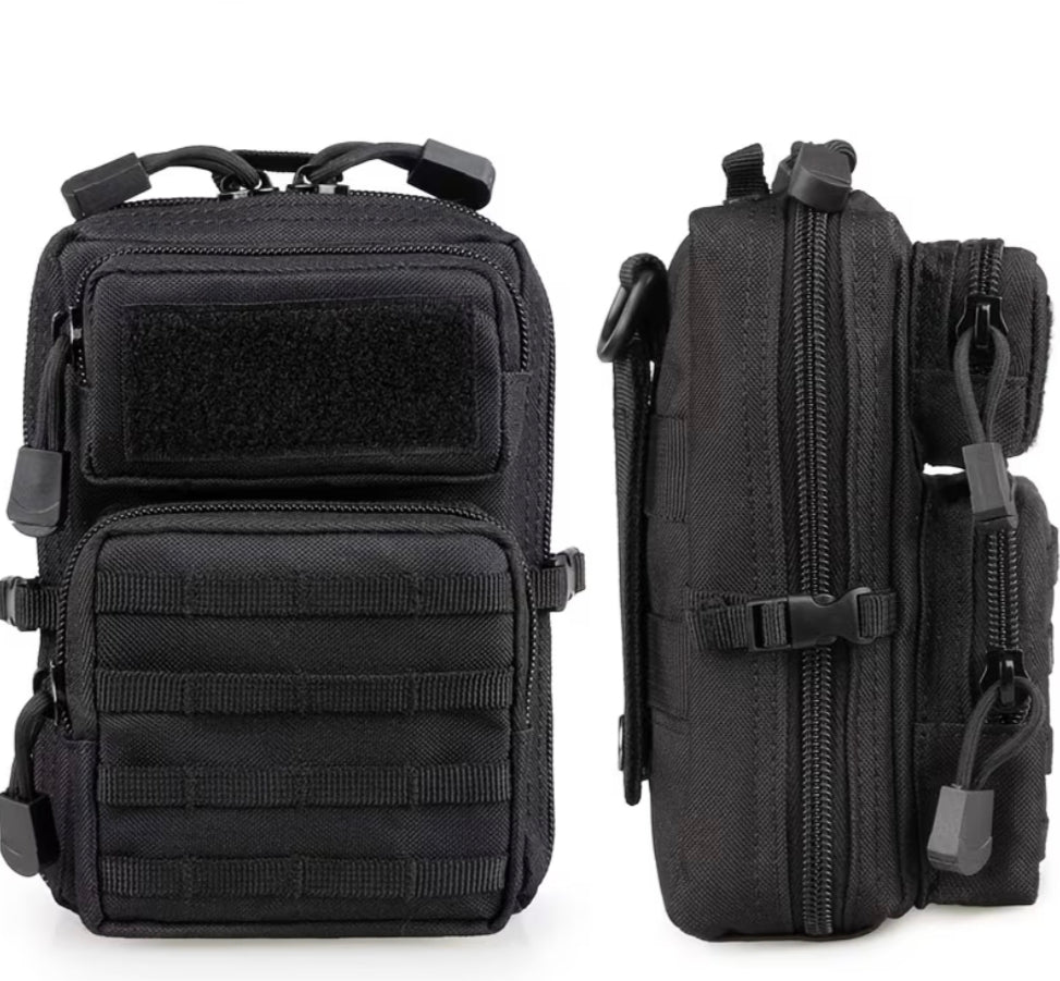 Bolso Táctico Estuchera Multiuso Herramientas Celular Pesca Seguridad Camping Guardia Policía