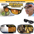 Gafas HD visión x 2 noche día neblina protección UV luz noche sol día
