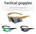 GAFAS LENTES DE SOL TACTICOS POLARIZADOS DEPORTIVOS UV AIRE LIBRE PROTECCIÓN