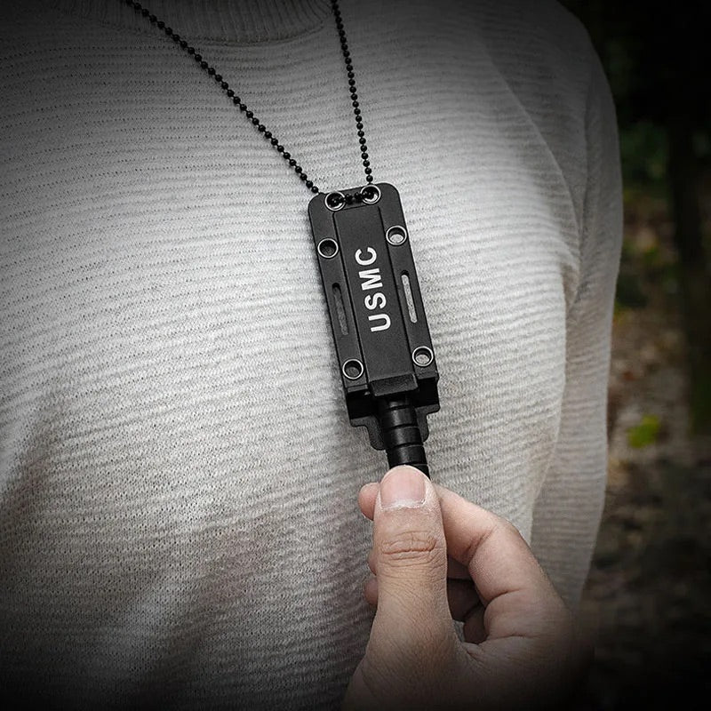 Collar táctico camping herramienta multifuncional Senderismo 🥾