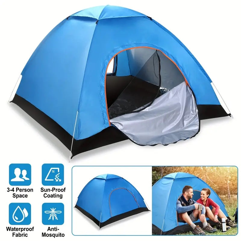 Carpa Automatica Impermeable plegable nuevo modelo camping-playa-lluvia-montaña-viaje 2-3 personas
