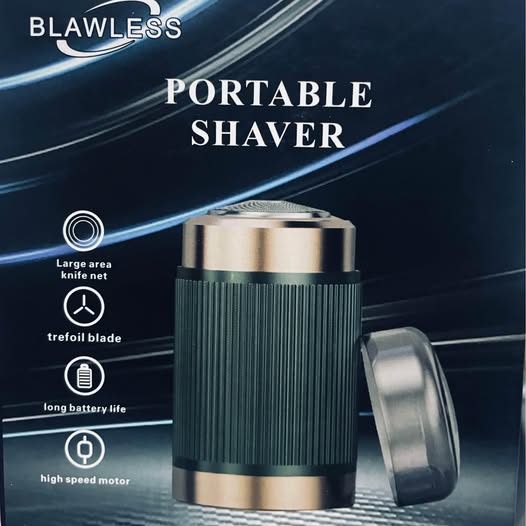 AFEITADORA PORTATIL BARBA RECARGABLE RASURADO PIEL VIAJES TRABAJO