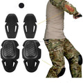 Kit protección rodilleras y coderas equipo táctico