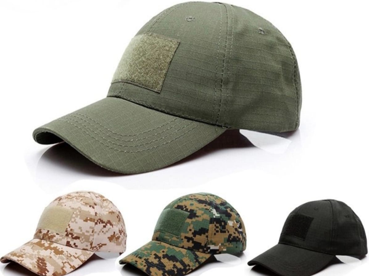 Gorra táctica con Velcro Nuevos Modelos Protección Camping Senderismo Sol Treking Trabajo