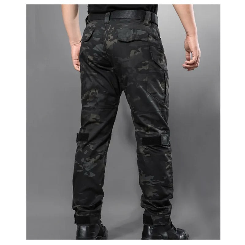 Pantalón táctico militar policial invierno impermeable senderismo