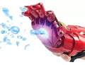 Brazo mano Iron man eléctrico vengador lanzador cápsulas hidrogel recargable juguete niños regalo