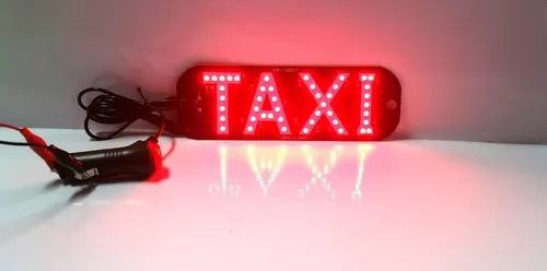 Luz roja taxi auto trabajo camineta carro