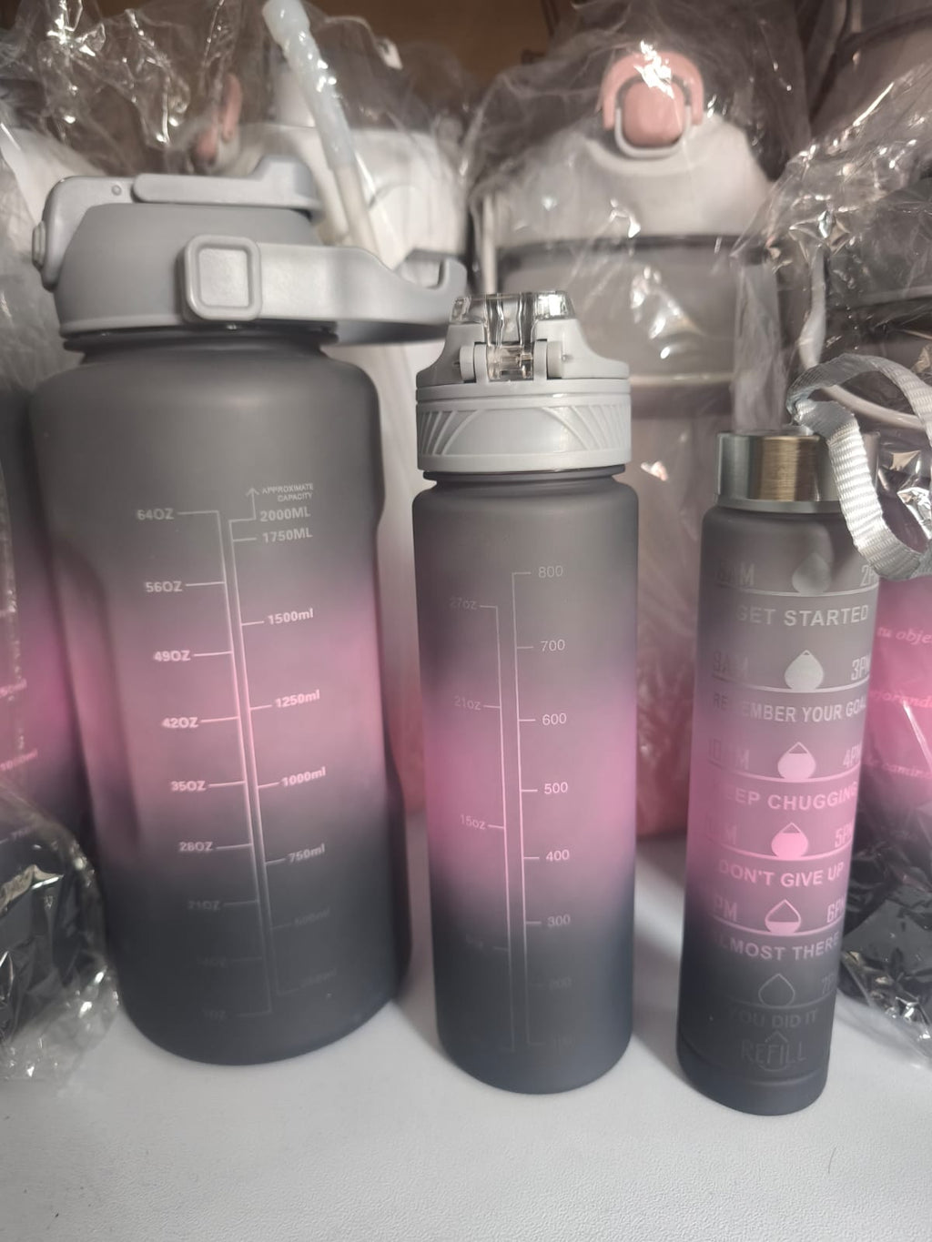Tomatodos 3en1 Nuevos Modelos  Hidratación Agua Ejercicio Gym Trabajo Salud Bebidas Oferta