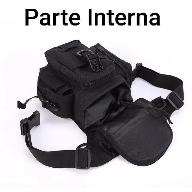 Muslera/Piernera Táctica Nuevo Modelo Impermeable Multifuncional Cangurera Moto Lluvia