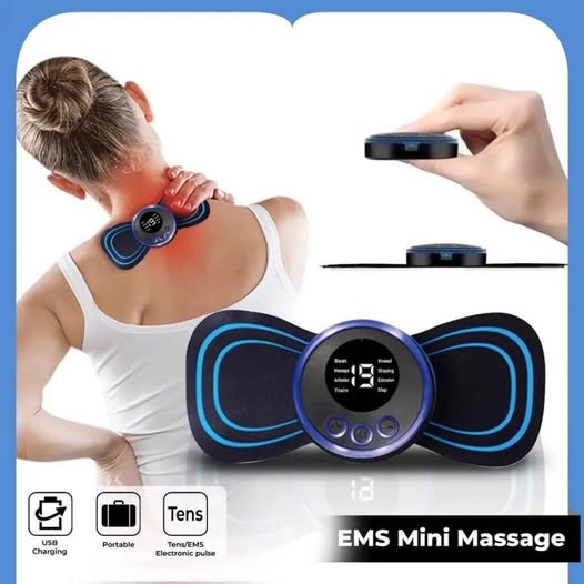 Masajeador multifuncional antiestrés 19 niveles recargable relajacion muscular salud deporte gym