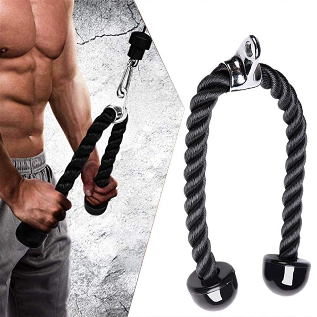 CABO/CUERDA PARA POLEA GYM GIMNASIO FITNESS EJERCICIO BICEPS ENTRENAMIENTO