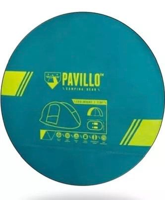 Carpa PAVILLO camping plegable impermeable 240x210cm 4-6 personas