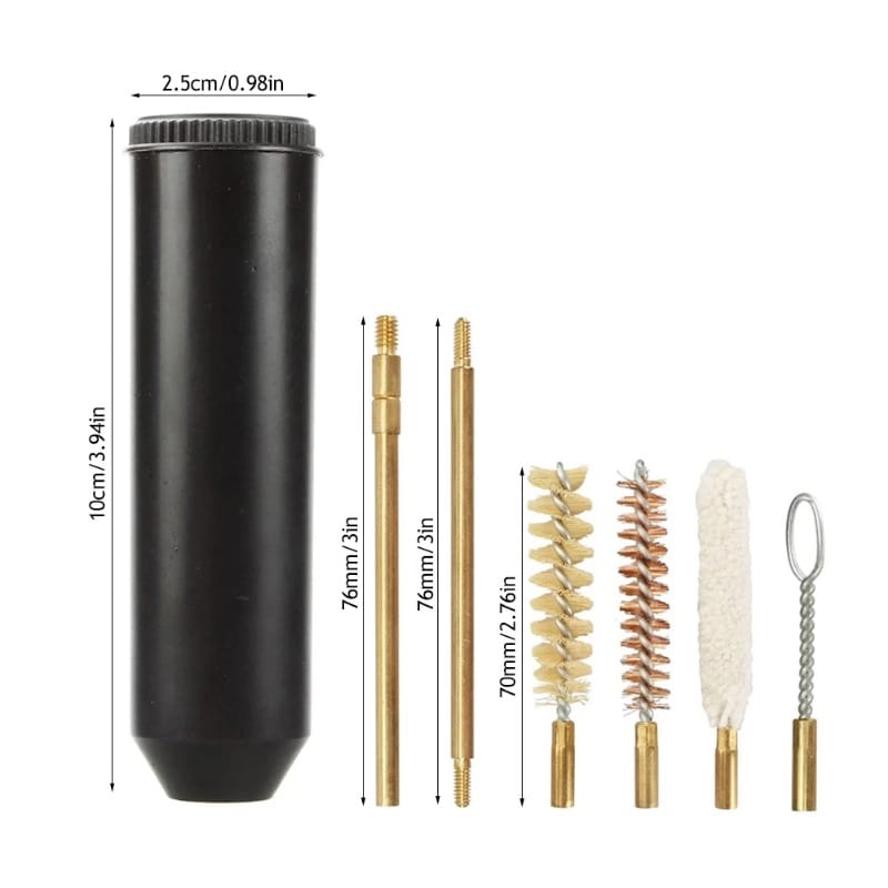 KIT DE LIMPIEZA PARA MANTENIMIENTO DE EQUIPO ESPECIALIZADO TACTICO HERRAMIENTA