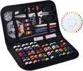 Kit de costura con estuche 172 piezas portátil trabajo casa