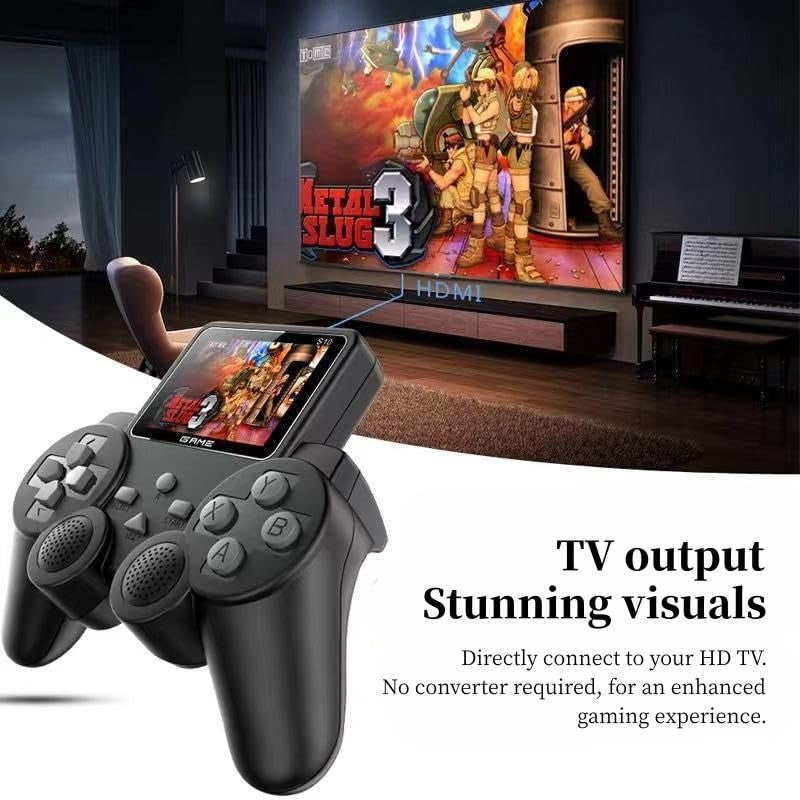 Consola control digital 520 videojuegos palanca gamepad  conexión TV entretenimiento