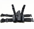 Muslera Funda Táctica de Polímero G17 M92 Ajustable con Accesorios Extracción Rápida Seguridad