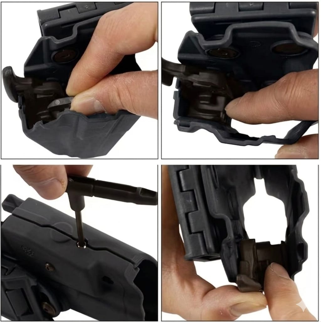 Funda Táctica Universal de Polímero  Liberación Rápida Compatible G17/M92F/G19/P1/VP9/P99/579 Taurus