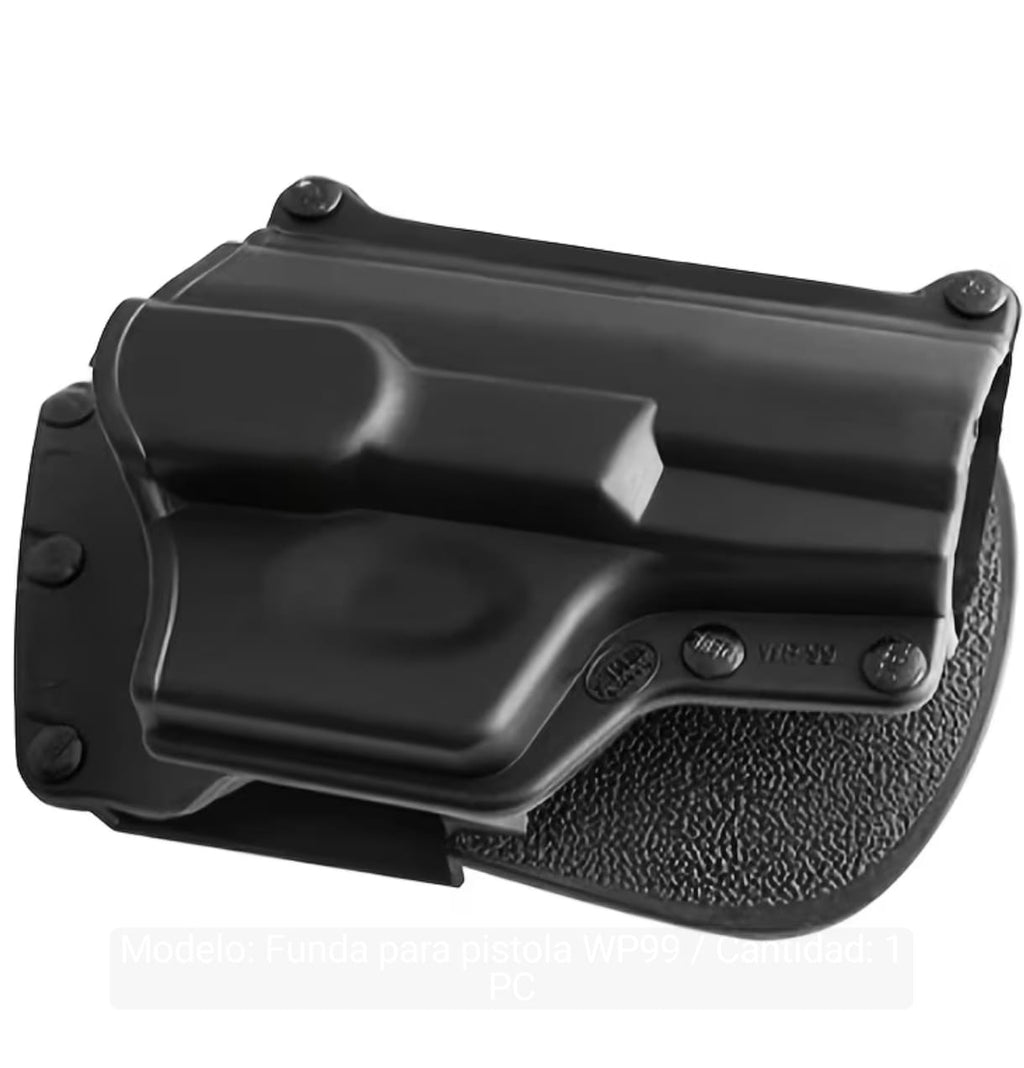 Funda Táctica de Polímero Walther WP-99/99C  Liberación Rápida Ajustable Seguridad Policía Guardia