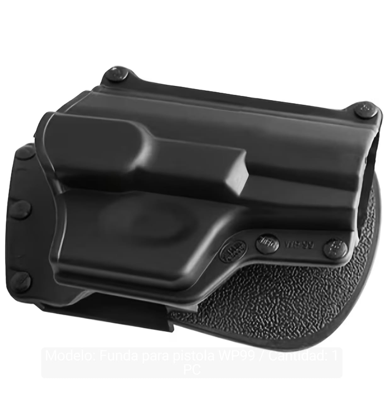 Funda Táctica de Polímero Walther WP-99/99C  Liberación Rápida Ajustable Seguridad Policía Guardia