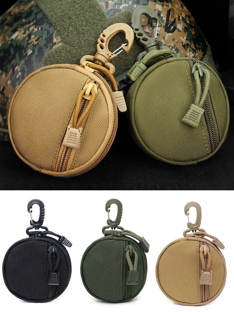 Monedero Bolsa Táctica Portable Billetera Auriculares Llaves Camping Senderismo Viajes