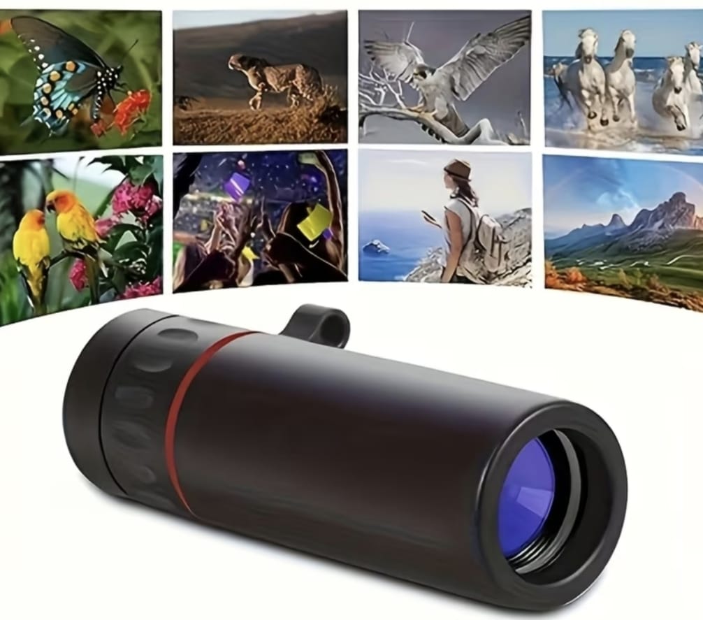 Monocular Mini Tescopio 10x25  Multiuso Viajes Camping Senderismo Caza Pesca Vigilancia Unicular