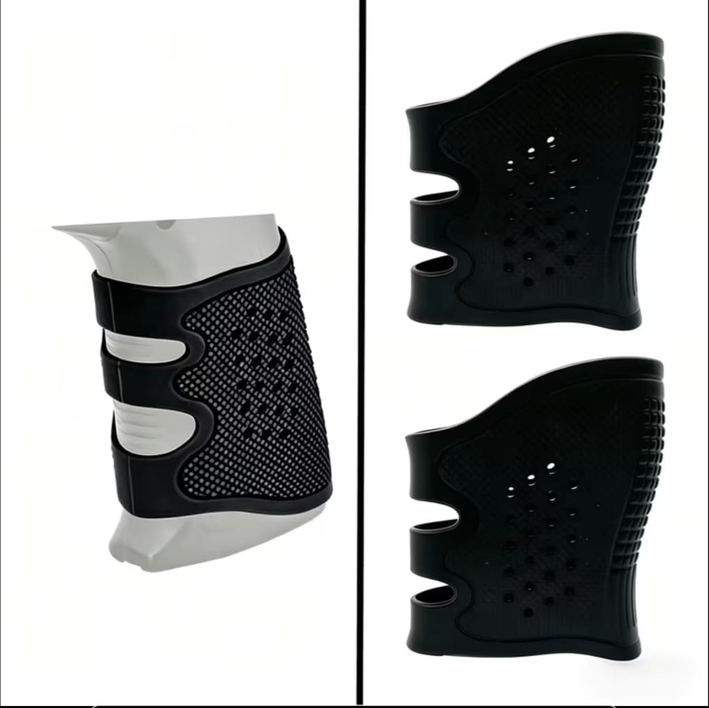 Funda Protector Gancho Táctico de Goma  Antideslizante Agarre Seguro Guardia Policía Seguridad