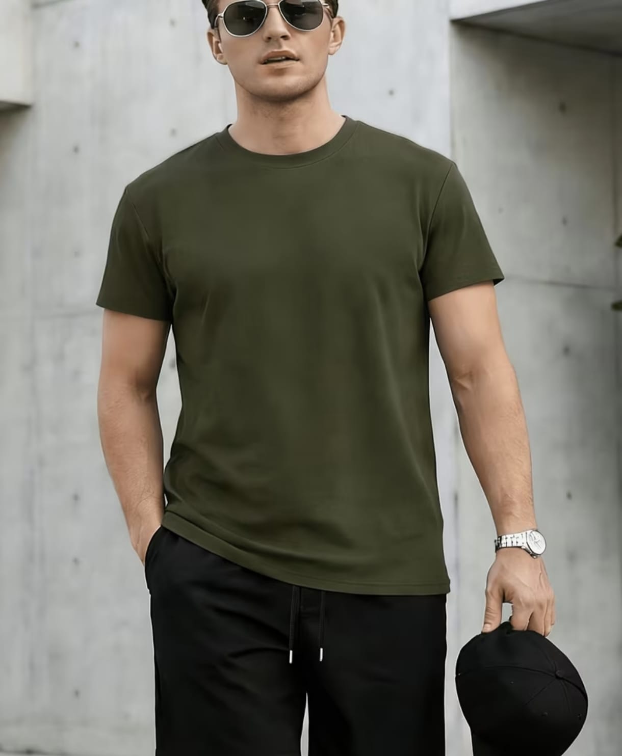 Camiseta Táctica Militar Deportiva Multiuso Ejército Verde Militar Negro Policía Seguridad Trabajo
