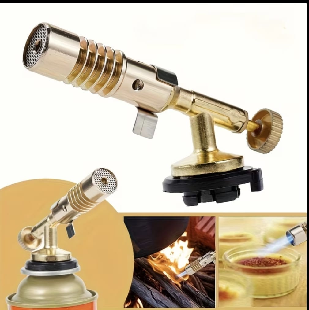 Soplete Flameador Doble Boquilla Multifuncional para Cocina Camping Horneado Cóctels Bar