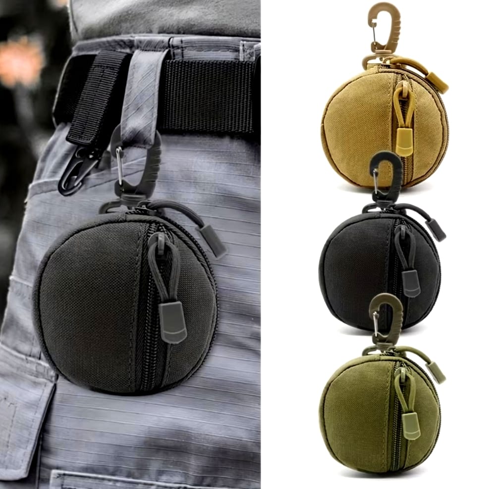 Monedero Bolsa Táctica Portable Billetera Auriculares Llaves Camping Senderismo Viajes