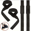 Muñequeras Straps para Entrenamiento Fuerza  Pesas CrossFit Powerlifting Fitness Fibra de Poliéster