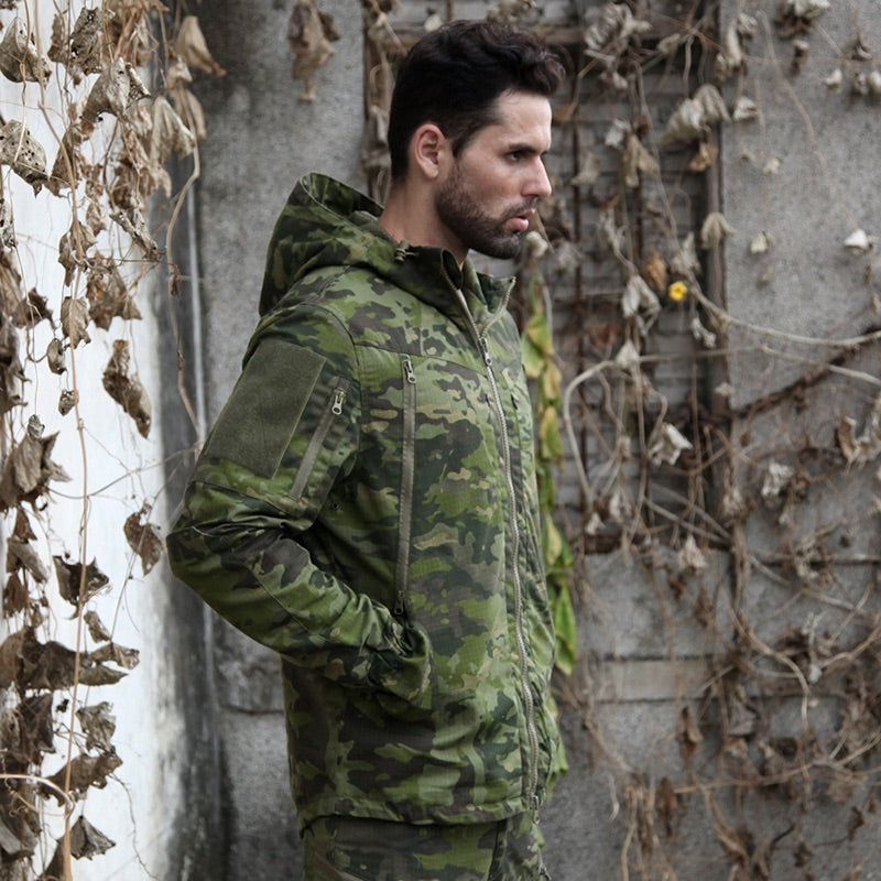 Chaqueta táctica impermeable térmica invierno militar policial