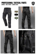 Pantalón táctico impermeable agua/fuego/frío/calor camping pesca senderismo policía militar guardia