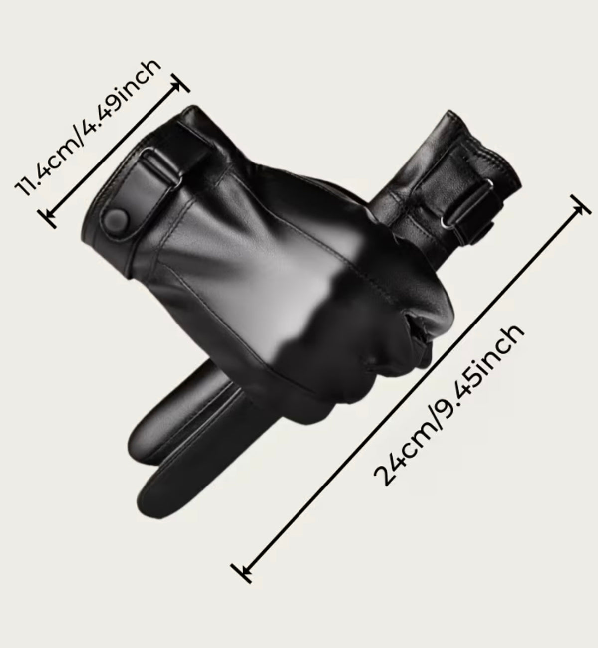 Guantes Térmicos Impermeables Afelpados  Elegantes Casuales Camping Senderismo Frio Montaña Invierno